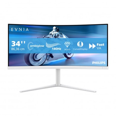 PHILIPS Monitor 34M2C5501A 34", WQHD, 2xHDMI, 2xDP, 180Hz